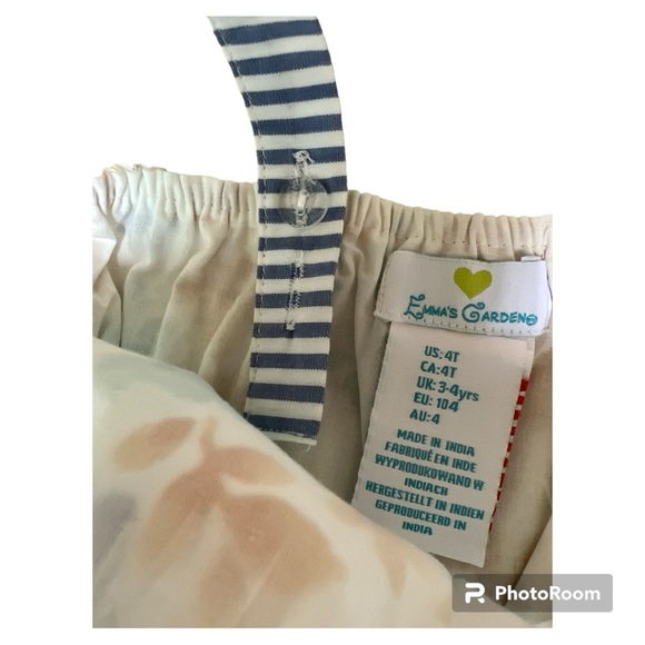 NWOT Emma’s Garden toddler girls floral romper 4t - Picture 5 of 5